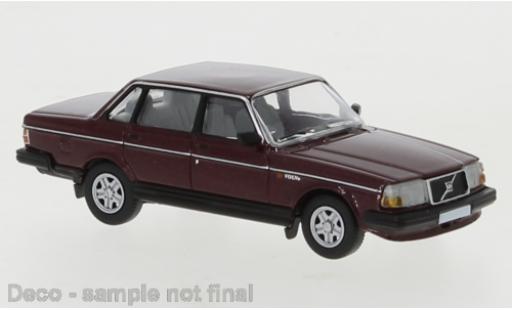 Miniature Volvo 240 1/87 PCX87 metallise rouge foncé 1989 Volvo 240 1/87 PCX87 metallise rouge foncé 1989 miniature