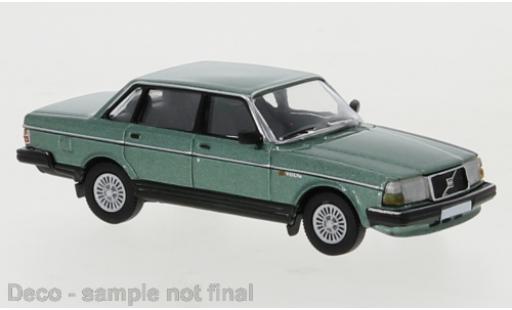 Miniature Volvo 240 1/87 PCX87 metallise vert 1989 Volvo 240 1/87 PCX87 metallise vert 1989 miniature