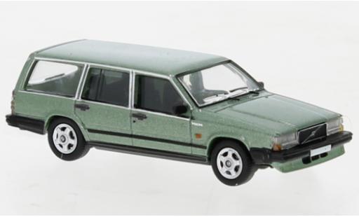 Miniature Volvo 740 1/87 PCX87 camionnette metallise la chaux 1985 Volvo 740 1/87 PCX87 camionnette metallise la chaux 1985 miniature