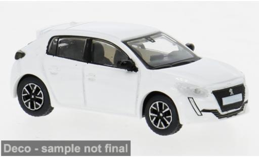 Miniature Peugeot 208 1/87 PCX87 II blanche 2019 1:87 Peugeot 208 1/87 PCX87 II blanche 2019 1:87 miniature