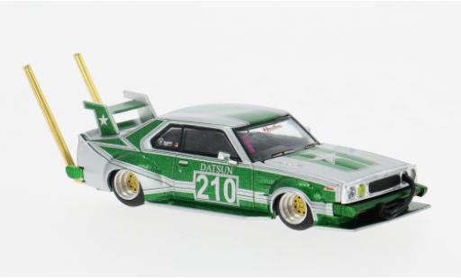 Miniature Nissan Skyline 1/64 Pop Race (C210) Bosozuko Style verte/grise 1:64 Nissan Skyline 1/64 Pop Race (C210) Bosozuko Style verte/grise 1:64 miniature