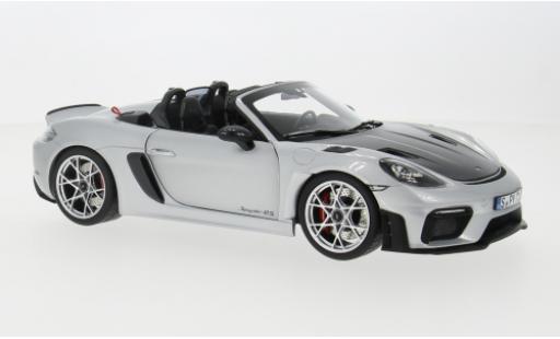 Miniature Porsche 718 1/18 Norev Spyder RS grise 1:18 Porsche 718 1/18 Norev Spyder RS grise 1:18 miniature