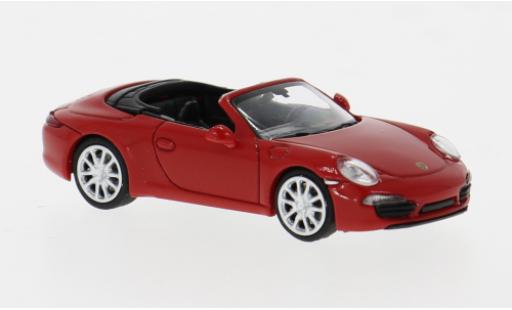 Miniature Porsche 911 1/87 Minichamps Cabriolet rouge 1:87 Porsche 911 1/87 Minichamps Cabriolet rouge 1:87 miniature