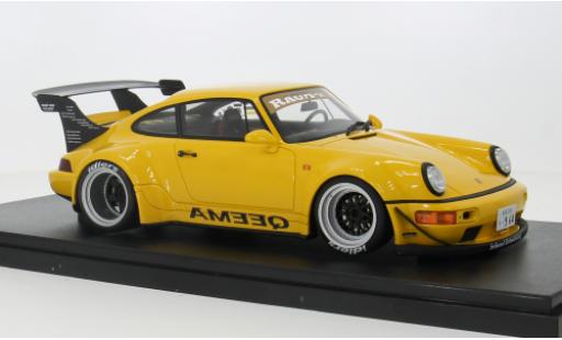 Miniature Porsche 911 1/18 Ottomobile RWB jaune 1:18 Porsche 911 1/18 Ottomobile RWB jaune 1:18 miniature