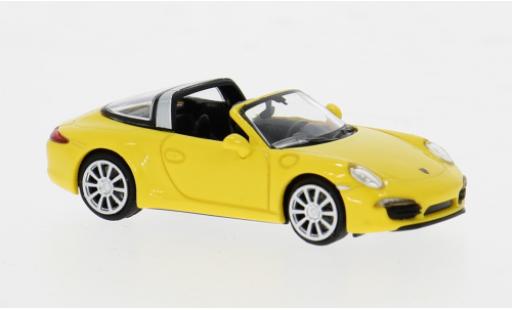 Miniature Porsche 911 1/87 Minichamps Targa jaune 1:87 Porsche 911 1/87 Minichamps Targa jaune 1:87 miniature