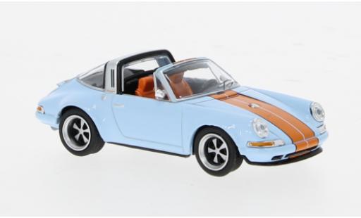 Miniature Porsche 911 1/64 Pop Race Targa Sing bleue 1:64 Porsche 911 1/64 Pop Race Targa Sing bleue 1:64 miniature
