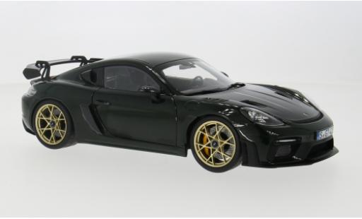 Miniature Porsche Cayman GT4 1/18 Norev RS grü 1:18 Porsche Cayman GT4 1/18 Norev RS grü 1:18 miniature