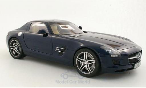 Miniature Mercedes SLS 1/12 Premium ClassiXXs AMG (C197) metallise bleue Mercedes SLS 1/12 Premium ClassiXXs AMG (C197) metallise bleue miniature