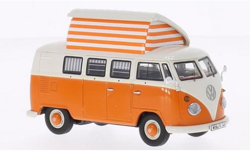 Miniature Volkswagen T1 1/43 Premium ClassiXXs Camping orange/blanche Volkswagen T1 1/43 Premium ClassiXXs Camping orange/blanche miniature