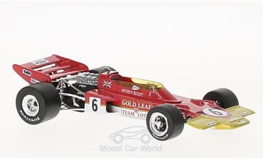 Miniature Lotus 72 1/43 Quartzo C No.6 Gold Leaf Formel 1 GP Frankreich 1970 J.Rindt Lotus 72 1/43 Quartzo C No.6 Gold Leaf Formel 1 GP Frankreich 1970 J.Rindt miniature