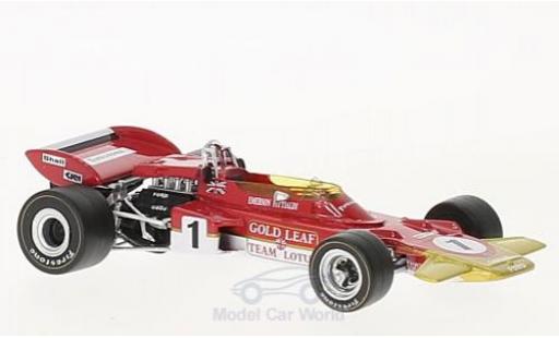 Miniature Lotus 72 1/43 Quartzo D No.1 Gold Leaf Formel 1 GP Frankreich 1971 E.Fittipaldi Lotus 72 1/43 Quartzo D No.1 Gold Leaf Formel 1 GP Frankreich 1971 E.Fittipaldi miniature