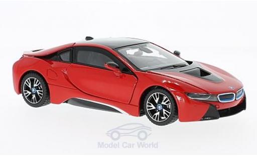 Miniature Bmw i8 1/24 Rastar rouge Bmw i8 1/24 Rastar rouge miniature