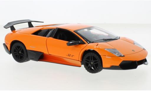 Miniature Lamborghini Murcielago 1/24 Rastar LP 670-4 SV metallise orange Lamborghini Murcielago 1/24 Rastar LP 670-4 SV metallise orange miniature