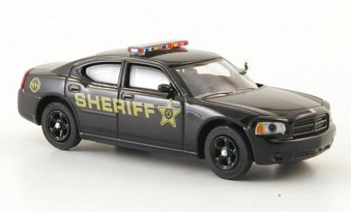 Miniature Dodge Charger 1/87 Ricko noire Sheriff Polizei (USA) Dodge Charger 1/87 Ricko noire Sheriff Polizei (USA) miniature