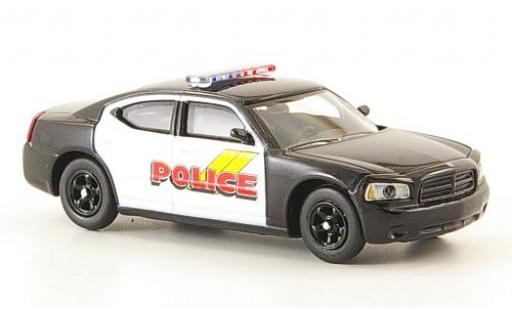 Miniature Dodge Charger 1/87 Ricko noire/blanche Police Polizei (USA) ohne Vitrine Dodge Charger 1/87 Ricko noire/blanche Police Polizei (USA) ohne Vitrine miniature