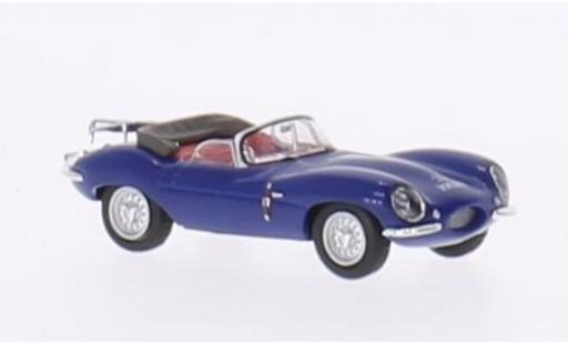 Miniature Jaguar XK 1/87 Ricko SS bleue RHD Verdeck ouvert sans Vitrine Jaguar XK 1/87 Ricko SS bleue RHD Verdeck ouvert sans Vitrine miniature