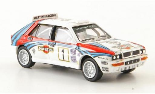 Miniature Lancia Delta 1/87 Ricko HF Integrale Evo 2 No.1 Martini Racing 1992 Lancia Delta 1/87 Ricko HF Integrale Evo 2 No.1 Martini Racing 1992 miniature