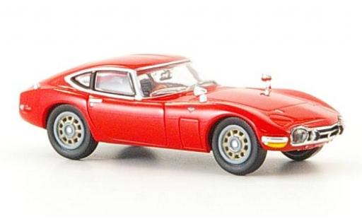 Miniature Toyota 2000 GT 1/87 Ricko rouge Toyota 2000 GT 1/87 Ricko rouge miniature