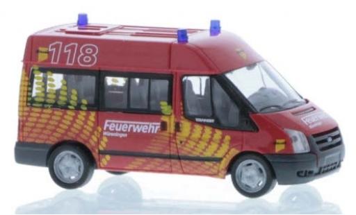Miniature Ford Transit 1/87 Rietze HD Bus Feuerwehr Würenlingen 2006 Ford Transit 1/87 Rietze HD Bus Feuerwehr Würenlingen 2006 miniature