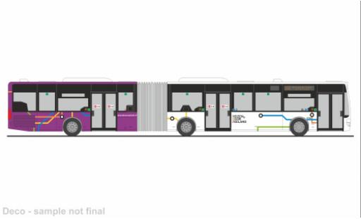 Miniature Mercedes Citaro 1/87 Rietze G 2006 Connexxion Zeeland (NL) 1:87 Mercedes Citaro 1/87 Rietze G 2006 Connexxion Zeeland (NL) 1:87 miniature