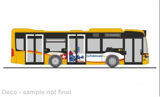 Miniature Mercedes Citaro 1/87 Rietze K 2012 Grindelwald (CH) 1:87 Mercedes Citaro 1/87 Rietze K 2012 Grindelwald (CH) 1:87 miniature