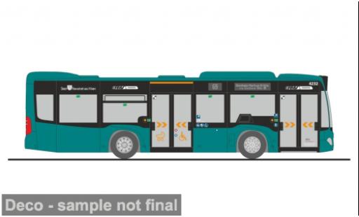 Miniature Mercedes Citaro 1/87 Rietze K 2012 traffiQ Frankfurt 1:87 Mercedes Citaro 1/87 Rietze K 2012 traffiQ Frankfurt 1:87 miniature