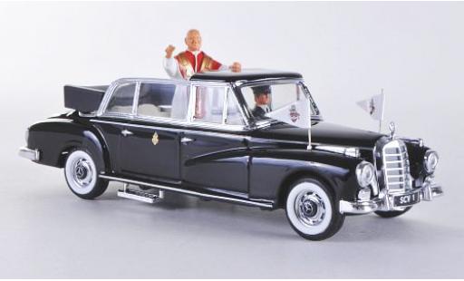 Miniature Mercedes 300 1/43 Rio D noire 1960 Pape Giovanni XXIII Mercedes 300 1/43 Rio D noire 1960 Pape Giovanni XXIII miniature