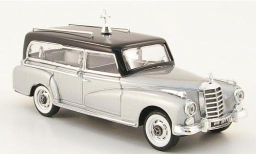 Miniature Mercedes 300 1/43 Rio D grise/noire 1960 Corbillard Mercedes 300 1/43 Rio D grise/noire 1960 Corbillard miniature