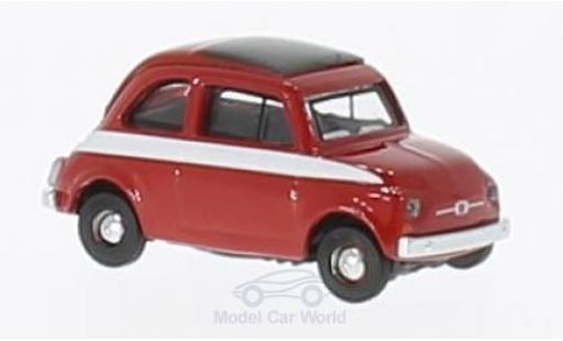 Miniature Fiat 500 F 1/87 Schuco rouge/blanche Fiat 500 F 1/87 Schuco rouge/blanche miniature