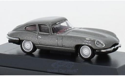 Miniature Jaguar E-Type 1/87 Schuco Coupe grise Jaguar E-Type 1/87 Schuco Coupe grise miniature
