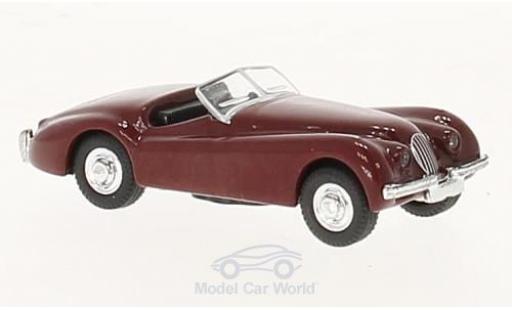 Miniature Jaguar XK 120 1/87 Schuco 120 rouge Jaguar XK 120 1/87 Schuco 120 rouge miniature