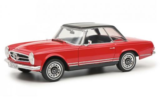 Miniature Mercedes 280 1/18 Schuco SL (W113) rouge/noire 1963 mit Hardtop Mercedes 280 1/18 Schuco SL (W113) rouge/noire 1963 mit Hardtop miniature
