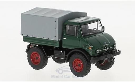 Miniature Mercedes Unimog 1/64 Schuco U406 verte Mercedes Unimog 1/64 Schuco U406 verte miniature