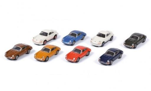 Miniature Porsche 911 1/87 Schuco 8er-Set: Porsche 911 1/87 Schuco 8er-Set: miniature