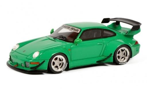 Miniature Porsche 993 RWB 1/43 Schuco 911 () RAUH-Welt RWB verte Porsche 993 RWB 1/43 Schuco 911 () RAUH-Welt RWB verte miniature