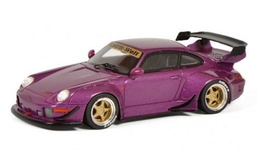 Miniature Porsche 993 RWB 1/43 Schuco 911 () RAUH-Welt RWB metallise violetteee Porsche 993 RWB 1/43 Schuco 911 () RAUH-Welt RWB metallise violetteee miniature