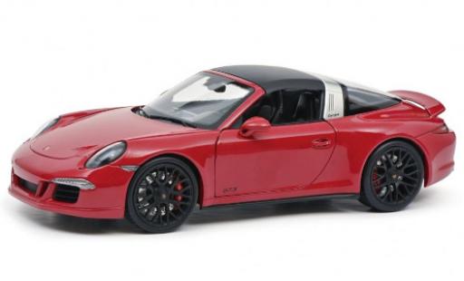 Miniature Porsche 991 Targa 1/18 Schuco 911 Carrera 4 GTS Targa (.1) rouge 2014 toit détachable Porsche 991 Targa 1/18 Schuco 911 Carrera 4 GTS Targa (.1) rouge 2014 toit détachable miniature