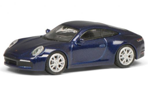 Miniature Porsche 992 S 1/87 Schuco 911 Carrera S () metallise bleue Porsche 992 S 1/87 Schuco 911 Carrera S () metallise bleue miniature