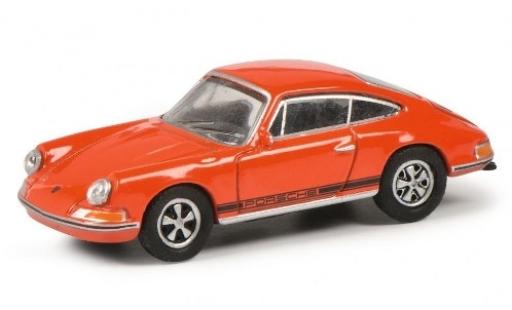 Miniature Porsche 911 1/87 Schuco S orange/noire Porsche 911 1/87 Schuco S orange/noire miniature