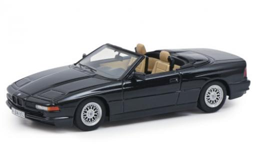 Miniature Bmw 850 1/43 Schuco Ci Cabriolet metallise noire Bmw 850 1/43 Schuco Ci Cabriolet metallise noire miniature