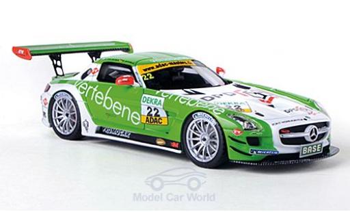Miniature Mercedes SLS 1/43 Schuco AMG GT3 No.22 MS Racing Vertebene ADAC GT Masters 2011 /F.Stoll Mercedes SLS 1/43 Schuco AMG GT3 No.22 MS Racing Vertebene ADAC GT Masters 2011 /F.Stoll miniature