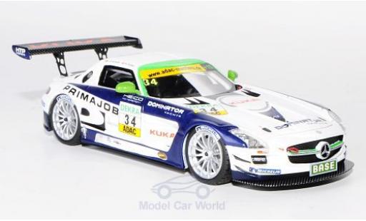 Miniature Mercedes SLS 1/43 Schuco AMG GT3 No.34 Heico Motorsport Primajob ADAC GT Masters 2011 L.D.Arnold/A.Zuber Mercedes SLS 1/43 Schuco AMG GT3 No.34 Heico Motorsport Primajob ADAC GT Masters 2011 L.D.Arnold/A.Zuber miniature