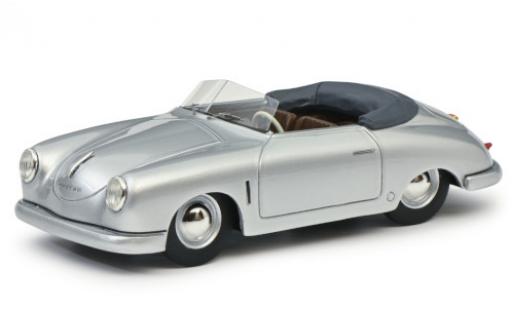 Miniature Porsche 356 1/43 Schuco Gmünd Cabriolet grise 1950 Porsche 356 1/43 Schuco Gmünd Cabriolet grise 1950 miniature