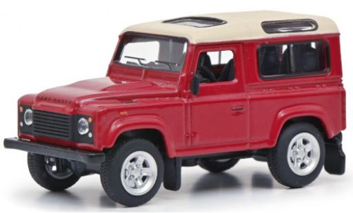 Miniature Land Rover Defender 1/64 Schuco rouge/blanche Land Rover Defender 1/64 Schuco rouge/blanche miniature