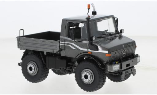 Miniature Mercedes Unimog 1/32 Schuco U1600 metallise grise Mercedes Unimog 1/32 Schuco U1600 metallise grise miniature