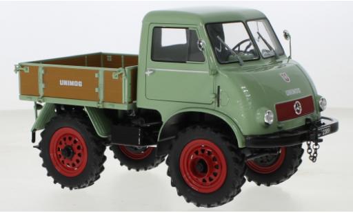 Miniature Mercedes Unimog 1/18 Schuco U401 verte Mercedes Unimog 1/18 Schuco U401 verte miniature