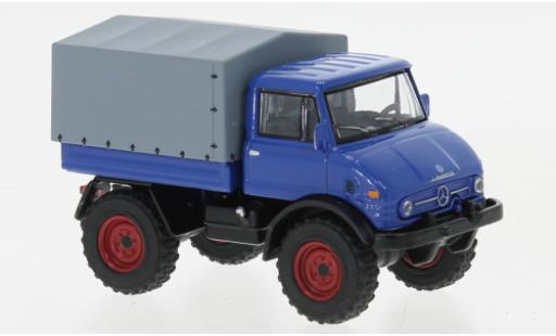 Miniature Mercedes Unimog 1/64 Schuco U406 bleue Mercedes Unimog 1/64 Schuco U406 bleue miniature