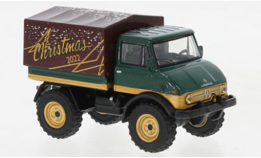 Miniature Mercedes Unimog 1/64 Schuco U406 Christmas Edition 2022 Mercedes Unimog 1/64 Schuco U406 Christmas Edition 2022 miniature
