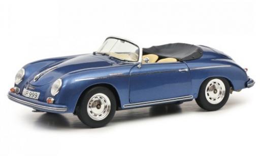 Miniature Porsche 356 1/18 Schuco Speedster metallise bleue Porsche 356 1/18 Schuco Speedster metallise bleue miniature