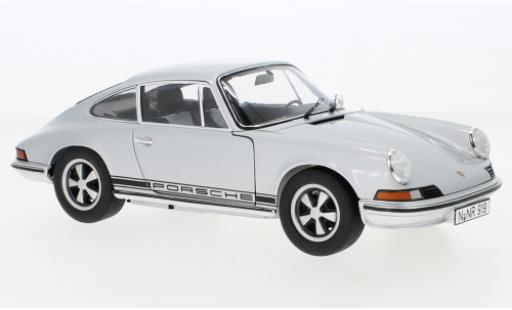 Miniature Porsche 911 1/18 Schuco S grise Porsche 911 1/18 Schuco S grise miniature
